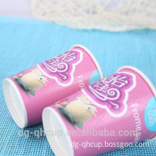 9oz 260ml logo printing smoothie paper cup /disposable cup for ice cream/frozen yoghurt paper cup